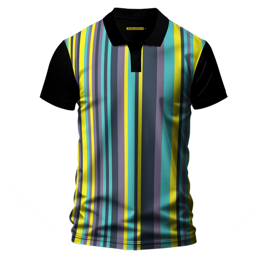 Yellow stripe  polo