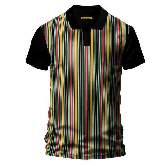 Retro Stripes polo