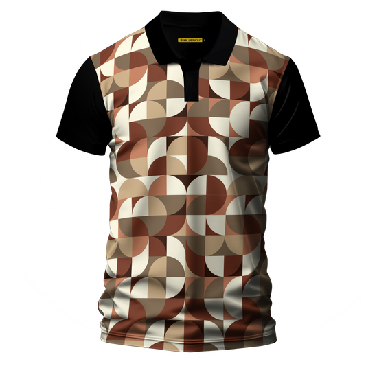 Prism grid polo